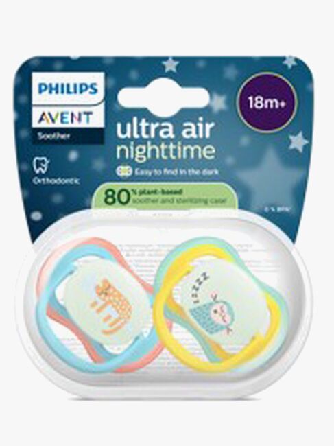 Philips Avent Ultra Air Schnuller Nacht 18m+ 2er-Pack, Blau/Gelb SCF37-632-4220_3a.jpg