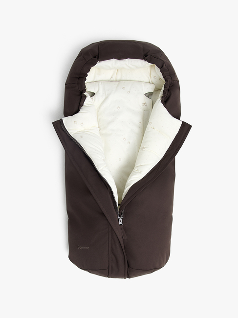 Beemoo Mini Winterfußsack, Dark Brown/Acorn BM-MiniFootmuff-BROWNACRON-1882_3a.jpg