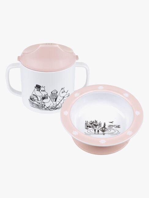 Mumin Wasser & Bad Geschirr-Set 2 Teile, Rosa 2D-J98896-1252_1.jpg